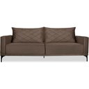 Ver imagem 1 de Sofa Living 3 Lugares Nori 220cm Veludo Deluxe 2231 Ezz 2231