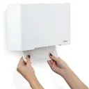 Ver imagem 6 de 10 Pacotes Papel Toalha Interfolhado 20 x 21 cm 1000 Folhas Bioclean Paper Luxo Branco - Kit 10 Mil 