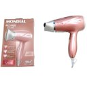 Ver imagem 7 de Secador De Cabelos Mondial Portátil 1200w Sc47 Golden Rose Bivolt