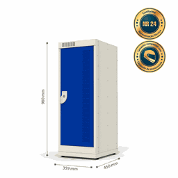 Armário de Aço Mini 1 Porta - Nk 1341 - 4