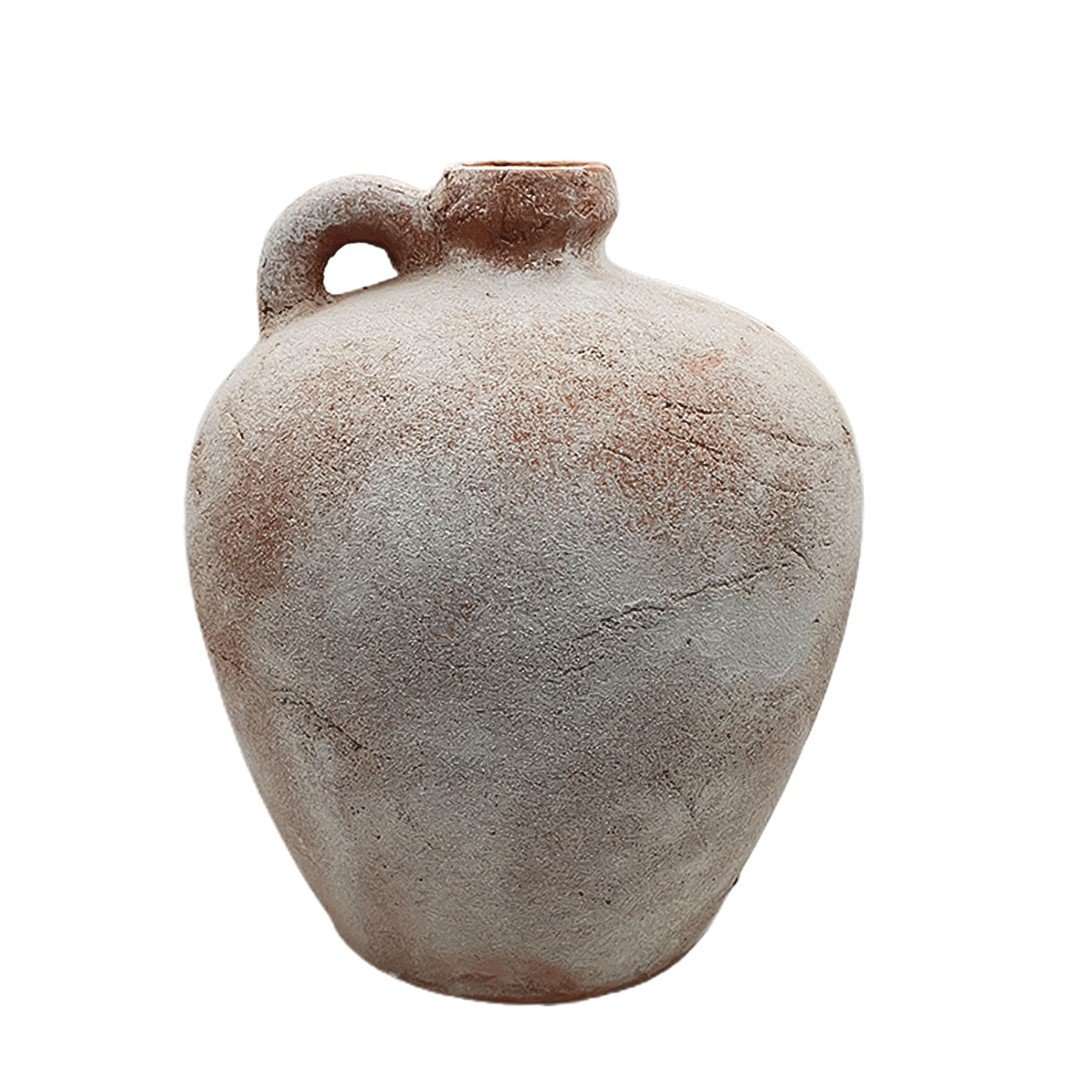 Vaso Em Cerâmica Rustico 21cm - Mart