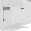 Ver imagem 6 de Cozinha Pérola 4 Peças Torre Quente Aéreo 3 Portas e Balcão 2 Gavetas 3 Portas com Tampo Yescasa