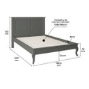 Ver imagem 5 de Cama Queen Madeira Pés Luiz Xv 60835 Hannover Linz Móveis