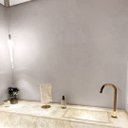 Ver imagem 1 de Papel de Parede Linho Greige Vinilico Lavável+Cola para Aplicação