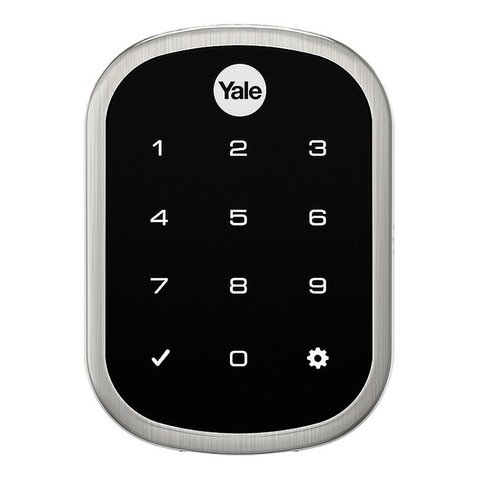 Fechadura Eletrônica Digital Yale Yrd 256 Lingueta Tubular