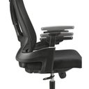 Ver mais imagens de Kit com 2 Cadeiras Office Diretor Toledo com Braços 3D NR17 Preto Rivatti