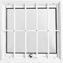 Ver imagem 1 de Janela de Aluminio Maxim-ar 1°seção Abertura 90° com Grade Linha Premium:0,60 X 0,80/branco