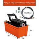 Ver imagem 7 de Takywep Bomba Hidráulica Pneumática 10.000 Psi 1,6l Laranja