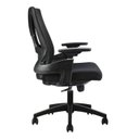 Ver mais imagens de Kit com 10 Cadeiras Office Diretor Toledo com Braços 3D NR17 Preto Rivatti