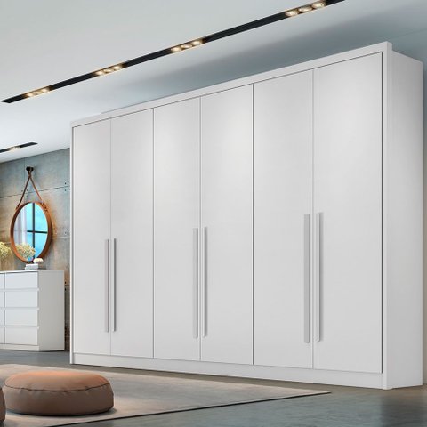 Guarda-roupa Robust Plus 6 Portas e 6 Gavetas