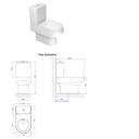 Ver imagem 3 de Bacia P/ Caixa Acoplada Carrara Branco P.606.17