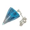 Orgonite Pêndulo Raio Azul - Cristal Purificação - 4