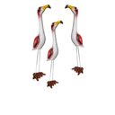 Ver imagem 1 de Flamingo Tio Garça de Cerâmica para Decorações Jardins