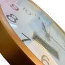 Ver imagem 7 de Relógio Analógico Parede Termômetro Higrômetro Decorativo Design Elegante Ambientes Casa Sala