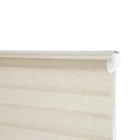 Ver imagem 5 de Persiana Zebra Rolo Dupla 160x160 Bege Linho