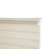 Persiana Zebra Rolo Dupla 160x160 Bege Linho - 5