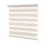 Persiana Zebra Rolo Dupla 160x160 Bege Linho - 4