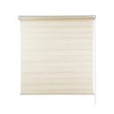 Ver imagem 1 de Persiana Zebra Rolo Dupla 160x160 Bege Linho