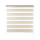 Ver imagem 2 de Persiana Zebra Rolo Dupla 160x160 Bege Linho