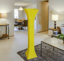 Ver mais imagens de Vaso Planta Pilar Suporte Torre 140x30 Trapézio Polietileno BGPLASTICOS V21 AMARELO GIRASSOL 007