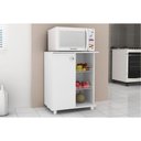 Ver imagem 3 de Balcão de Cozinha Fruteira Bf3205 C/ 1 Porta e 2 Cestos 60cm Branco - Tecno Mobili