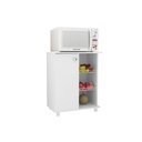 Ver imagem 4 de Balcão de Cozinha Fruteira Bf3205 C/ 1 Porta e 2 Cestos 60cm Branco - Tecno Mobili