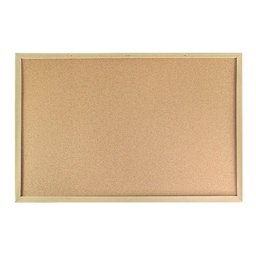 Quadro de Avisos de Cortiça 90cm X 60cm - 1