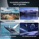 Ver imagem 6 de Luneta Lunar Telescópio Observação 90x Astronômica 36050