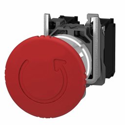 Botão Comando Emergência 22mm 2nf Xb4bs8444 Schneider - 2