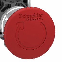 Botão Comando Emergência 22mm 2nf Xb4bs8444 Schneider - 3