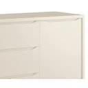 Ver imagem 4 de Cômoda Sapateira Classic New Areia Fosco com Madeira - Reller