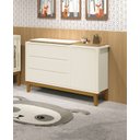 Ver imagem 2 de Cômoda Sapateira Classic New Areia Fosco com Madeira - Reller