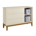 Ver imagem 5 de Cômoda Sapateira Classic New Areia Fosco com Madeira - Reller