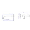 Ver imagem 2 de Misturador Lavatorio Parede Polo Gold Gl33 1878 - Deca Deca Metais