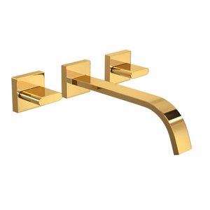 Misturador Lavatorio Parede Polo Gold Gl33 1878 - Deca Deca Metais