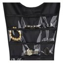 Ver imagem 4 de Cabide Organizador Porta Joias e Bijuterias Multiuso 2 em 1 Saco para Pendurar no Armario Guarda Rou