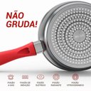 Ver imagem 4 de Frigideira Philco Definitive Pph240afr Revestimento Redstone 1,7l Vermelho e Cinza