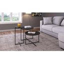 Ver imagem 2 de Mesa Redonda Volpi Alta - Artesano COMPLEMENTOS Preto