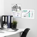 Ver imagem 2 de Display A4 Expositor Porta Folhas Quadro Avisos Parede Petg