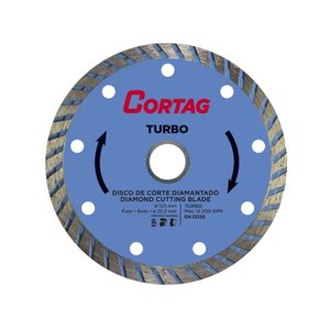 Disco Corte Diamantado Turbo 230mm Cortag