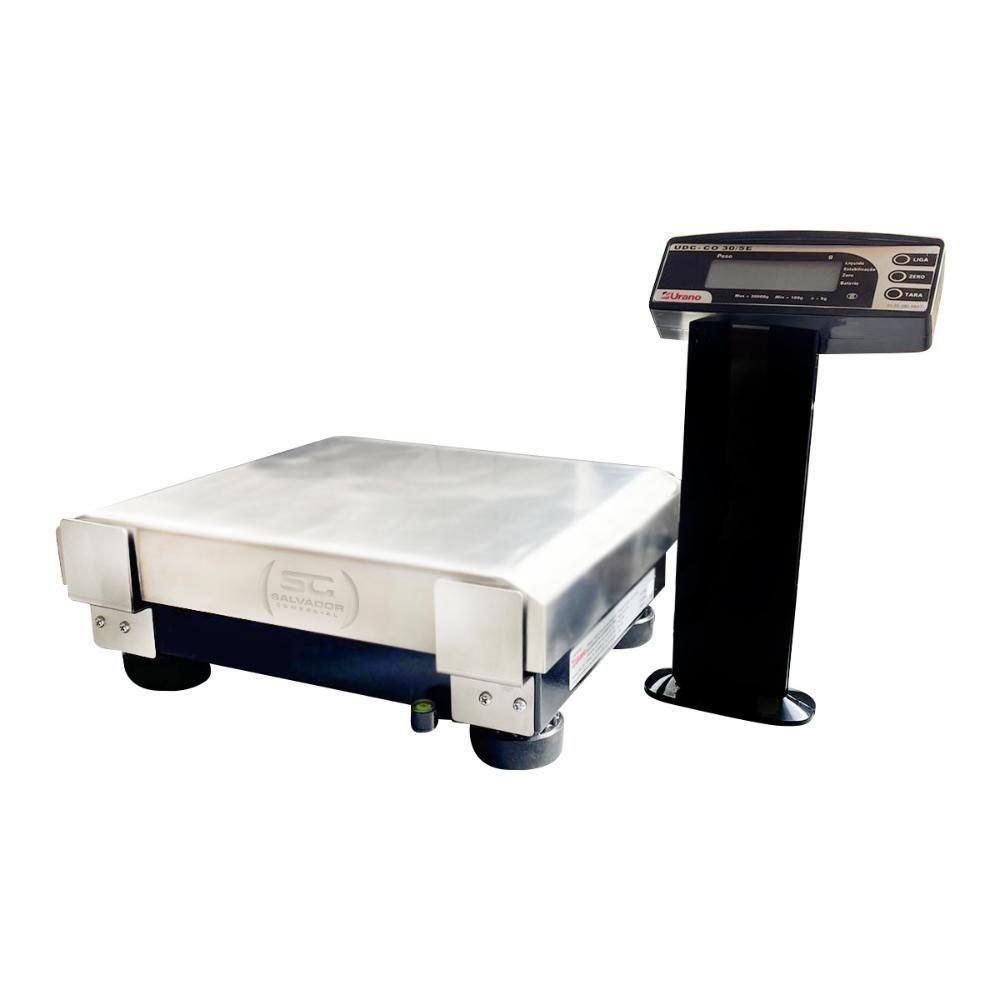 Balança para Check-out Udc Co-e 30-5 Serial e Usb 33x28 30kg Urano Bivolt - 5