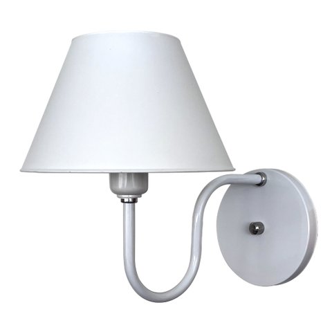 Arandela Colonial Americana Cúpula Plástico 2 Unidades - Soquete E-27 – Abf Luminárias:branco