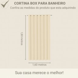 Cortina para Box Banheiro Peva Antimofo 180x160cm - Flores Brancas - 3