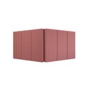 Ver imagem 1 de Cabeceira Cama de Casal Queen 1.60 Lisa - Gt Magazine:rosa