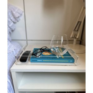 Bandeja de Acrílico 5mm com Alça