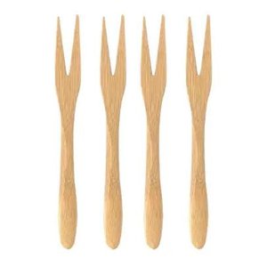 Jogo Garfos 4 Peças Ecokitchen Bambu 13 Cm Mimo Bm19183