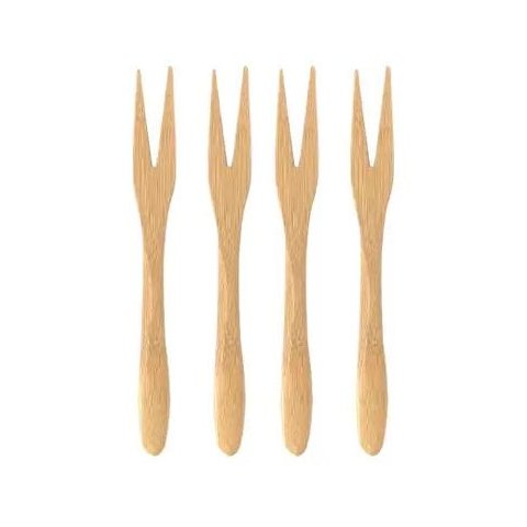 Jogo Garfos 4 Peças Ecokitchen Bambu 13 Cm Mimo Bm19183