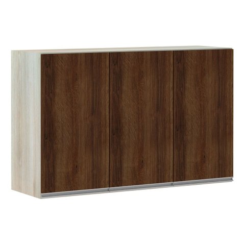 Armário para Cozinha 120 Cm 3 Portas Lis Luciane Móveis