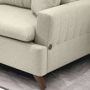 Ver imagem 7 de Sofa 2 Lugares 160 cm Eron Linho Cru Vazzano