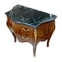 Ver imagem 4 de Cômoda Clássica 2 Gavetas com Tampo em Mármore 75x86x45 a Escolha Ideal para Ambientes Elegantes